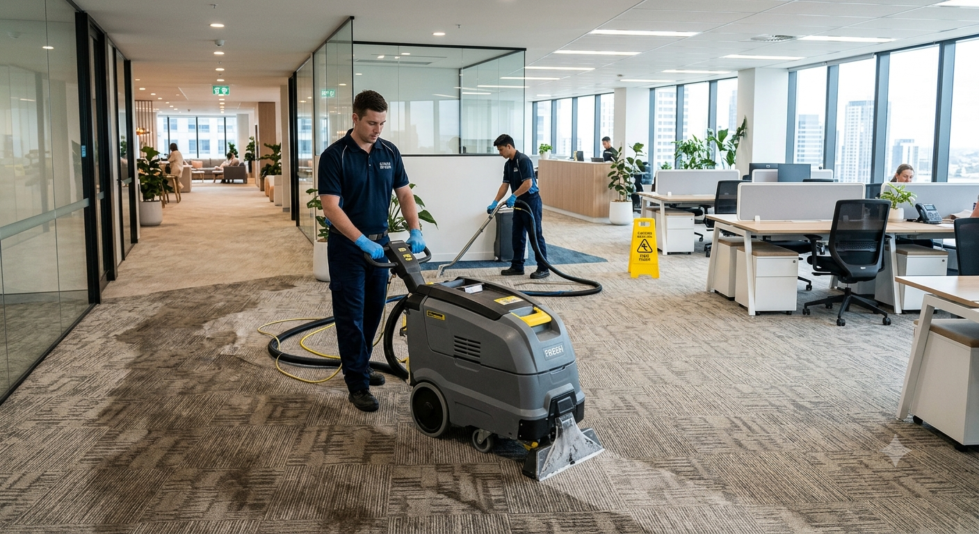 Professional carpet cleaning service